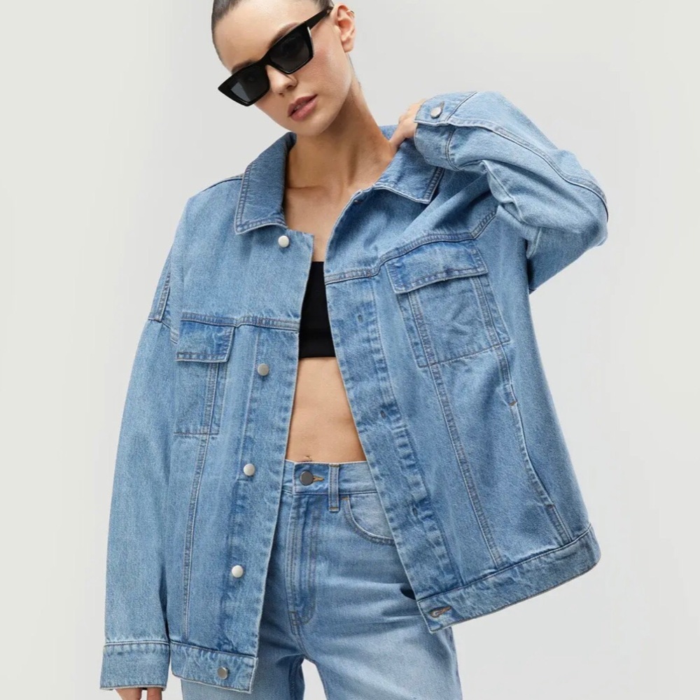 Oak and Fort Unisex Denim Jacket